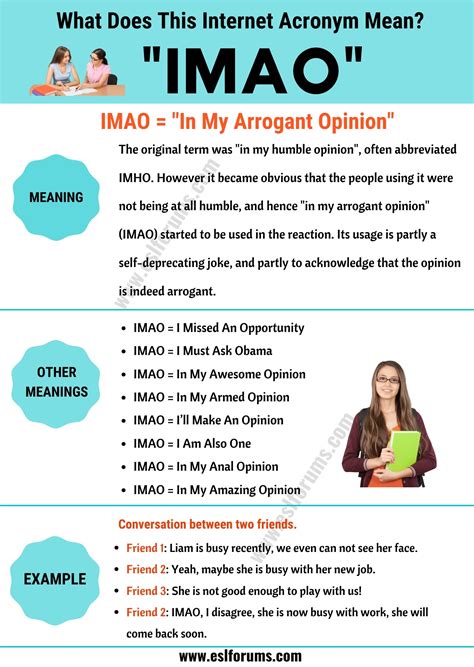 IMAO Meaning: How to Use the Trendy Term “IMAO”。